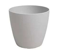 Artevasi Macetero De Plástico Mate San Remo Gris 36cm