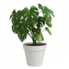 Artevasi Macetero De Plástico Capri Blanco 30cm
