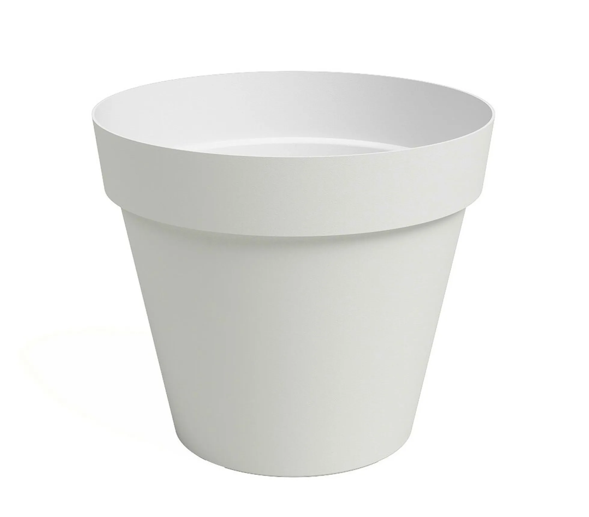 Artevasi Macetero De Plástico Capri Blanco 30cm