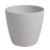 Artevasi Macetero De Plástico Mate San Remo Gris 42cm
