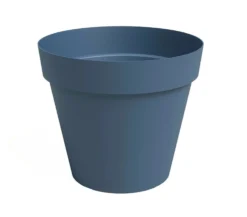 Artevasi Macetero De Plástico Capri Azul Grisáceo 30cm