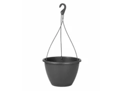 Artevasi Macetero Plástico Algarve Colgante Antracita 30cm