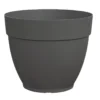 Artevasi Macetero Plástico Capri Campana Antracita 20cm
