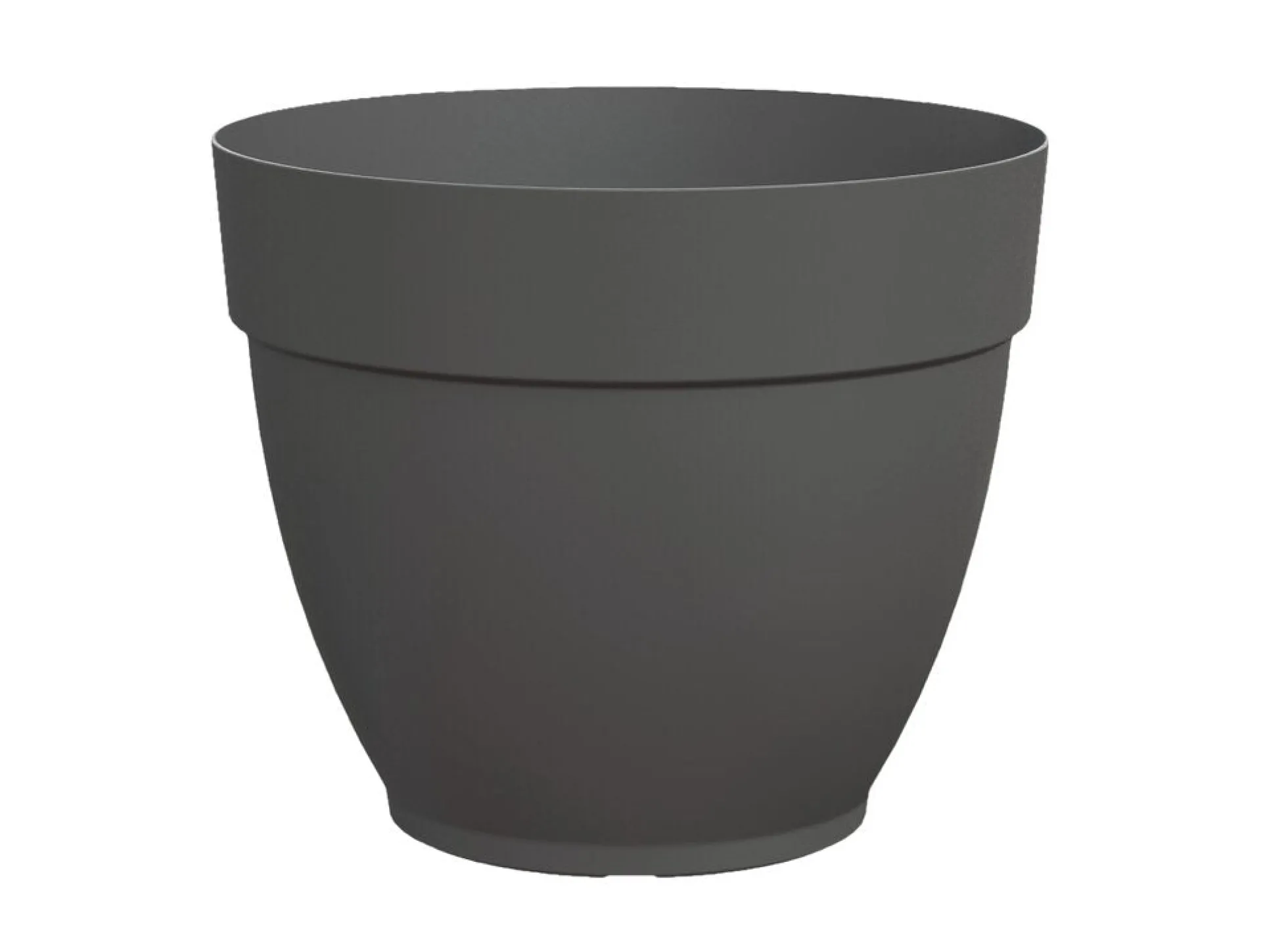 Artevasi Macetero Plástico Capri Campana Antracita 20cm