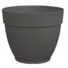 Artevasi Macetero Plástico Capri Campana Antracita 25cm