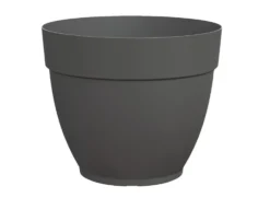 Artevasi Macetero Plástico Capri Campana Antracita 25cm
