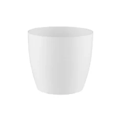 Artevasi Macetero San Remo De Plastico Blanco 30cm