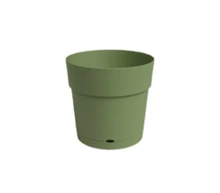 Artevasi Macetero Verde Capri 30 Cm Con Reserva De Agua De Plástico Reciclado