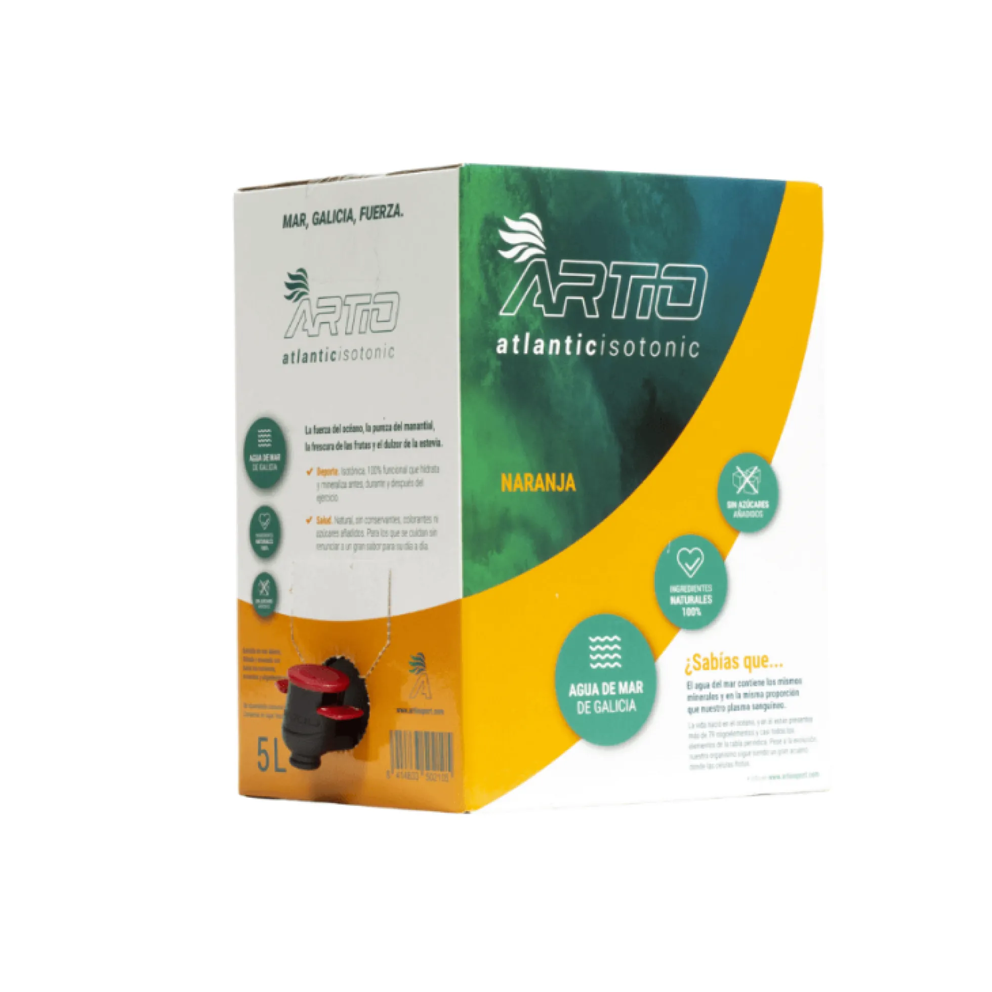 Artio Sport Naranja 5l