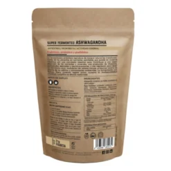 Ashwaganda Fermentada Bio -con Prebióticos, Probióticos, Postbióticos- 21g - Orgánica Superfoods