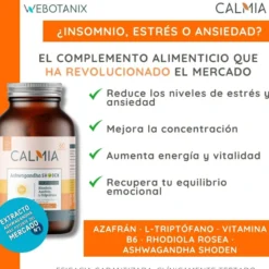 Ashwaganda Shoden Calmia Día 60 cápsulas WeBotanix