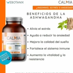 Ashwaganda Shoden Calmia Día 60 cápsulas WeBotanix