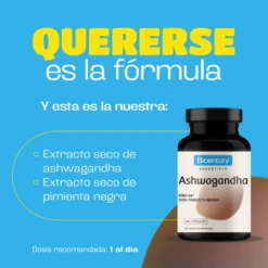 Ashwagandha BICENTURY 180 cápsulas