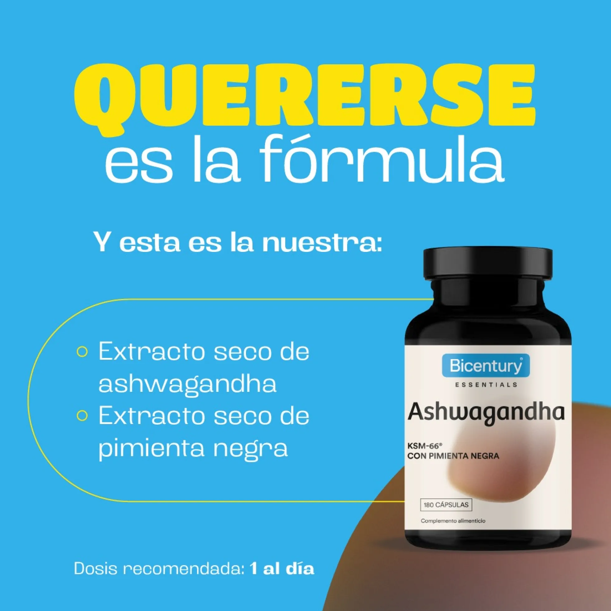 Ashwagandha BICENTURY 180 cápsulas