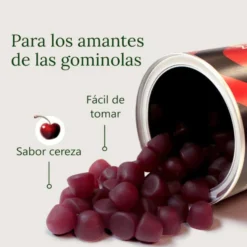 Ashwagandha en gominolas sabor cereza Aldous Bio 120 gominolas
