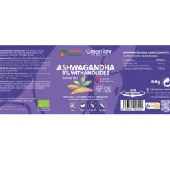 Ashwagandha KSM66 ECO Energy Feelings 120 cápsulas