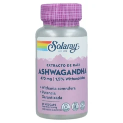 Ashwagandha Solaray 60 cápsulas