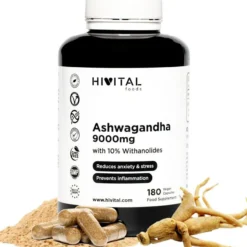Ashwangandha 9000mgHivital 180 cápsulas veganas