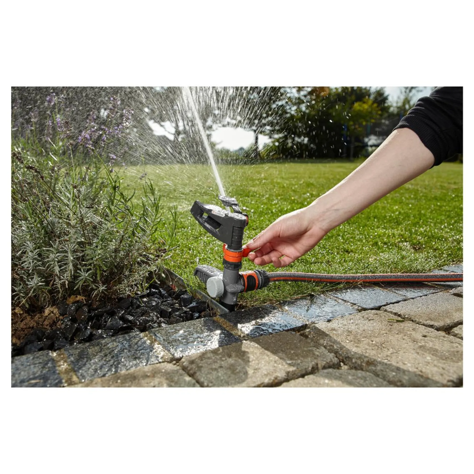Aspersor de impacto sectorial comfort Gardena
