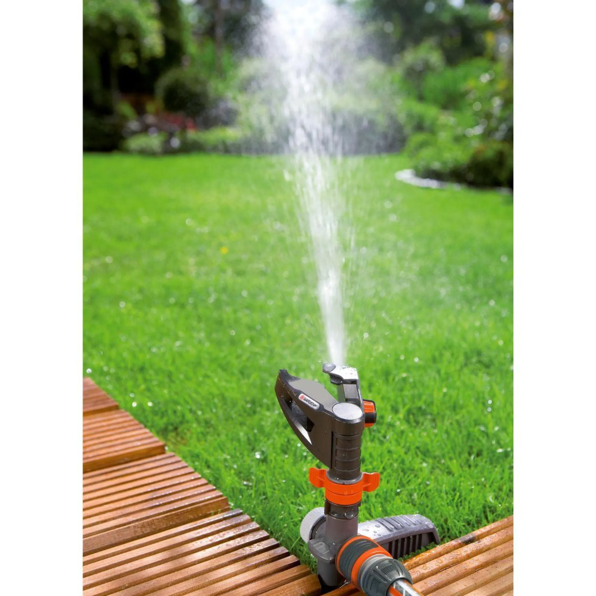 Aspersor de impacto sectorial comfort Gardena