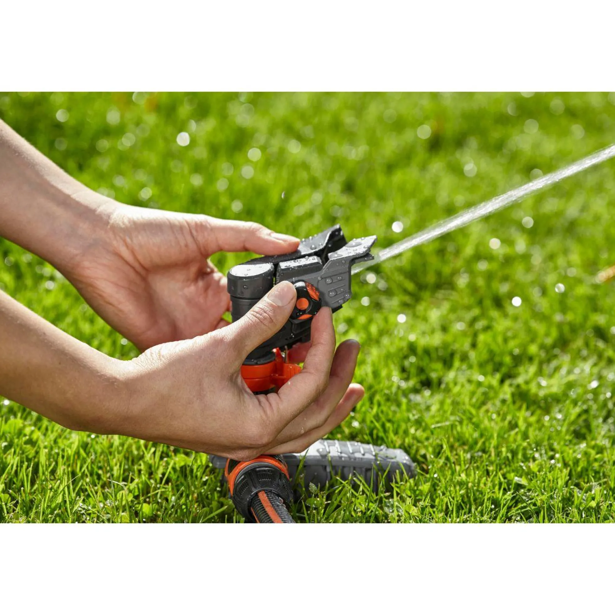 Aspersor de impacto sectorial comfort Gardena