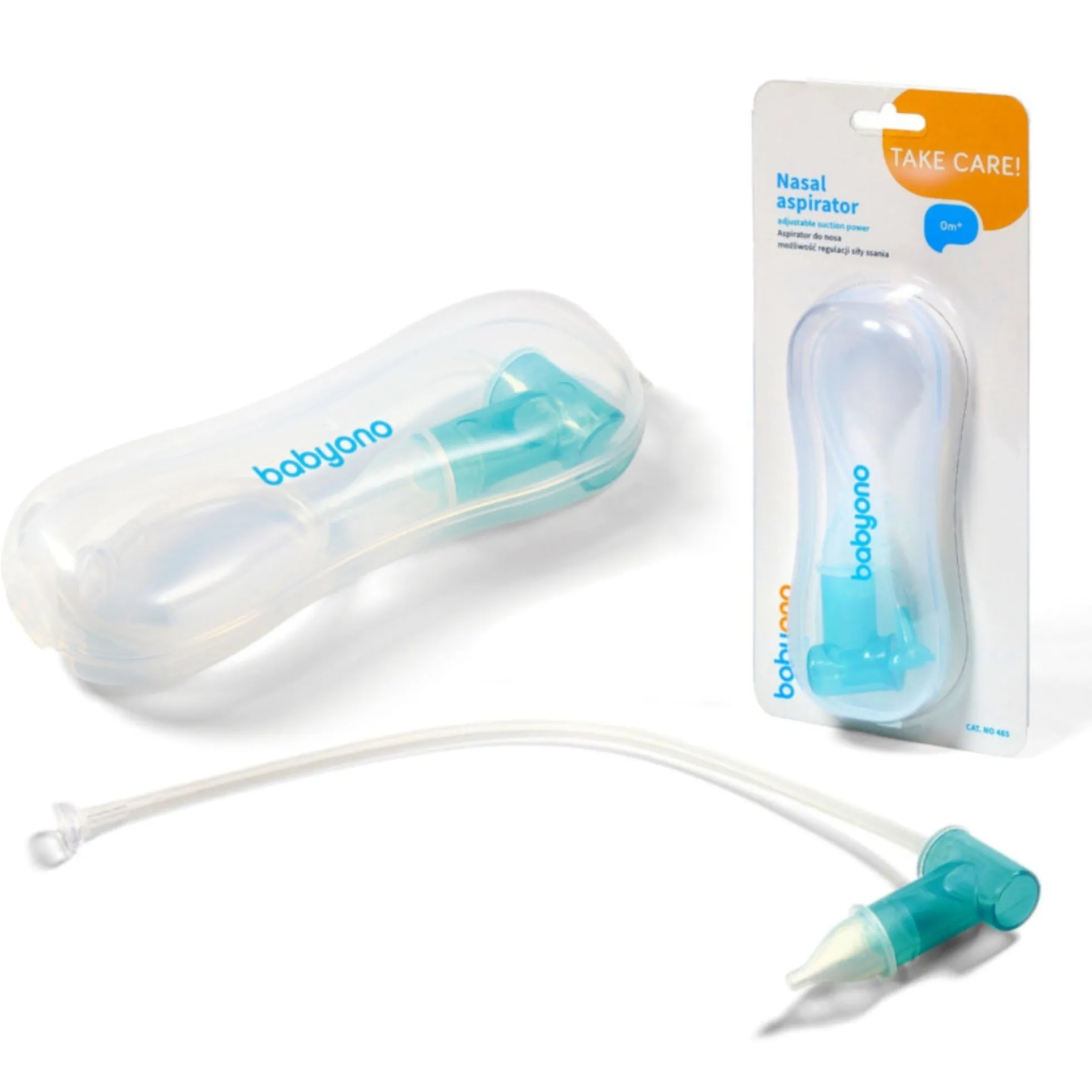 Aspirador Nasal Con Dos Puntas Y Estuche
