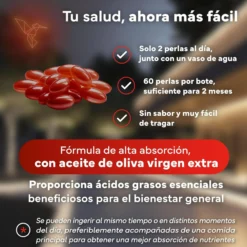 Astaxantina con CoQ10 Sevens Nutrition 60 cápsulas