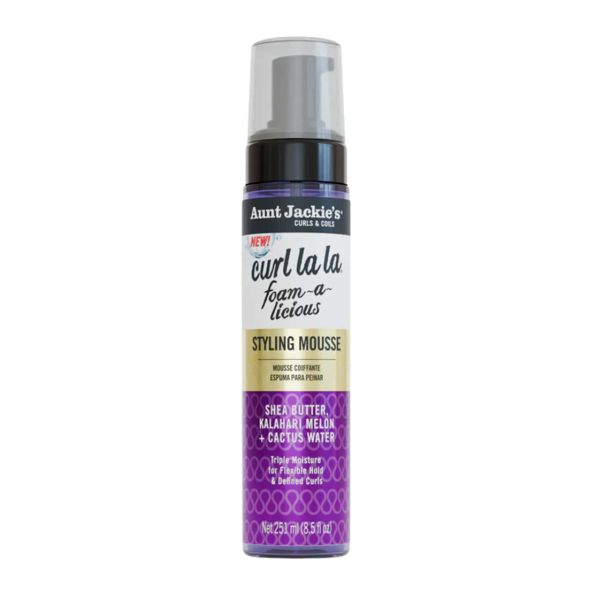 Aunt Jackie´s Curl La La Foam-a-licious Espuma De Peinado 251ml