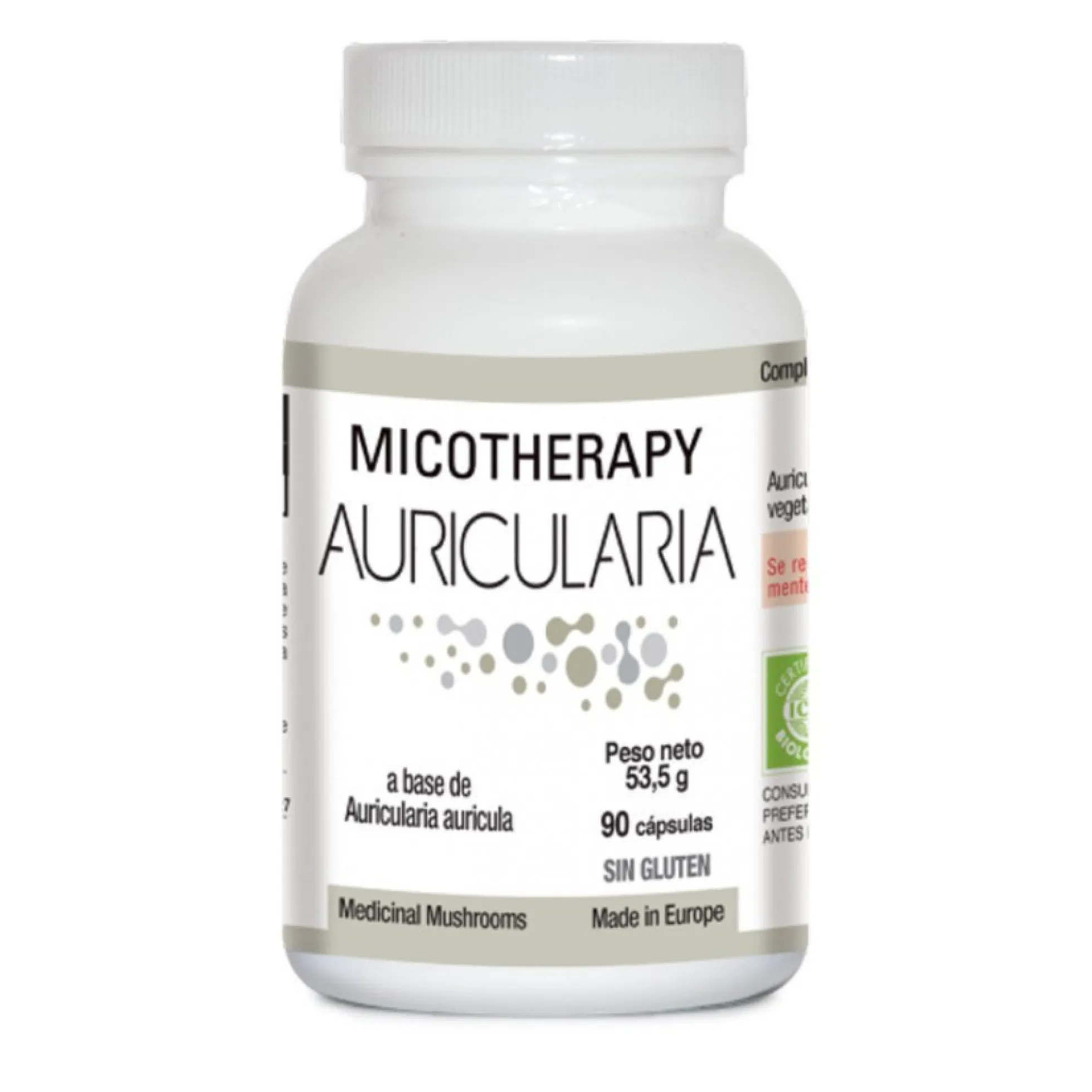 Auricularia 90 Capsulas Bio Micotherapy Avd Reform