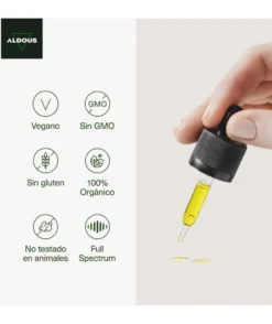 Auténtico CBD Oil 5% Full Spectrum, 30 ml. Aldous Labs
