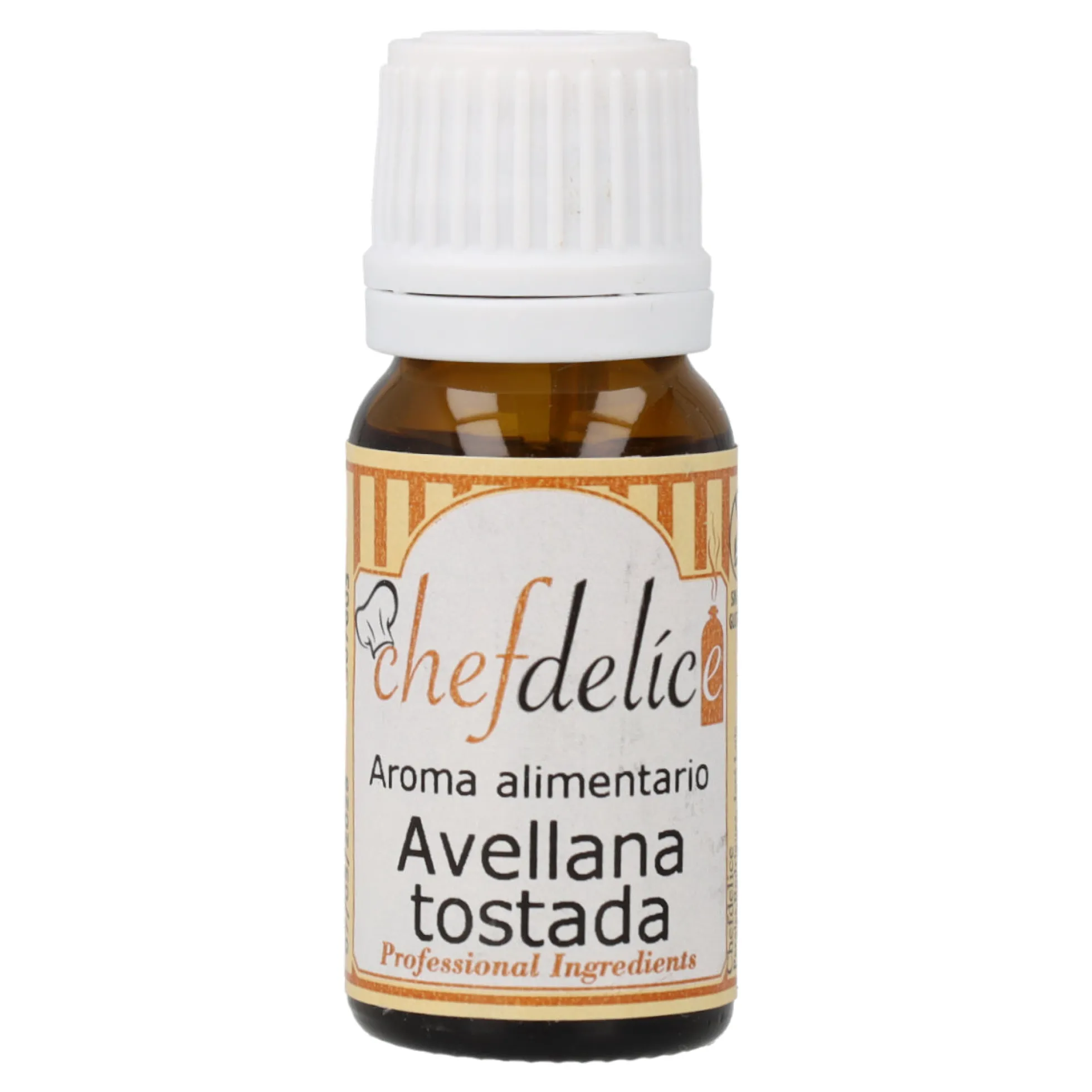 Avellana Tostada Aroma Concentrado Chefdelice 10 ml