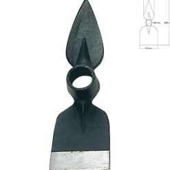 Azada Forjada Sin Mango 218/ 600 Gramos