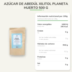 Azúcar de Abedúl Xilitol Planeta Huerto 500 g