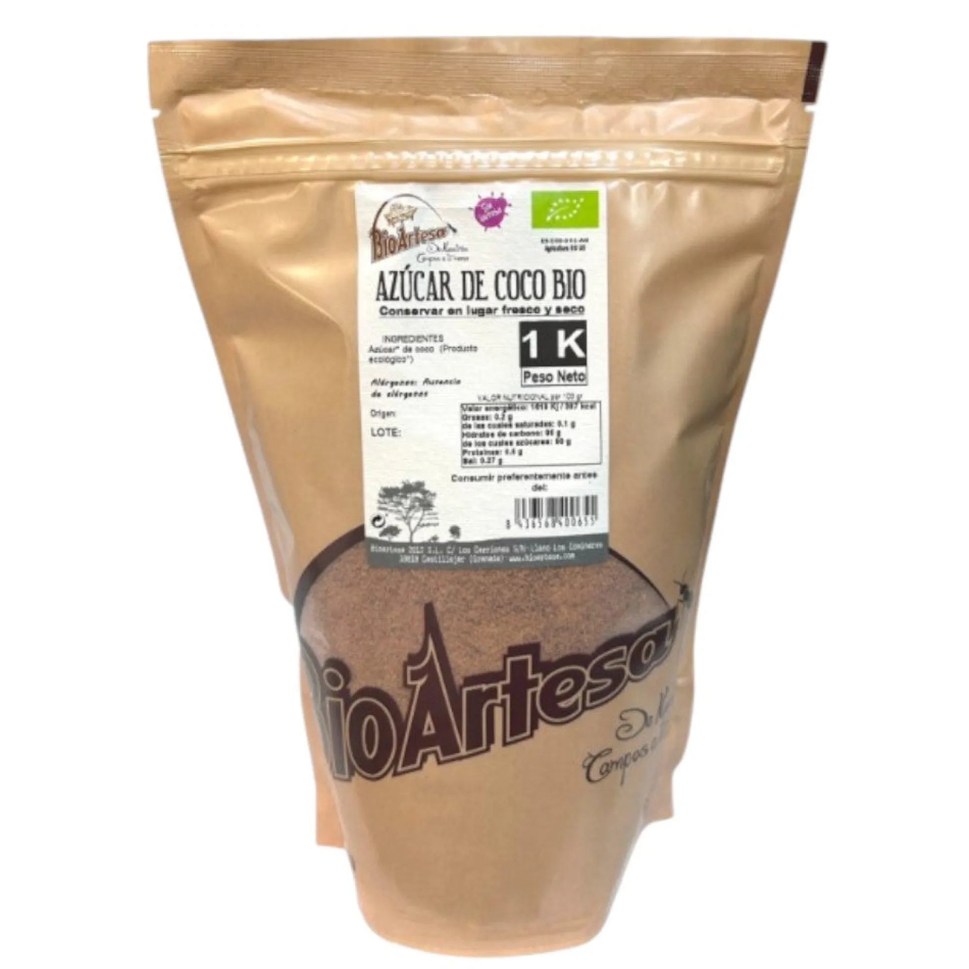 Azúcar De Coco Bio 1 Kg