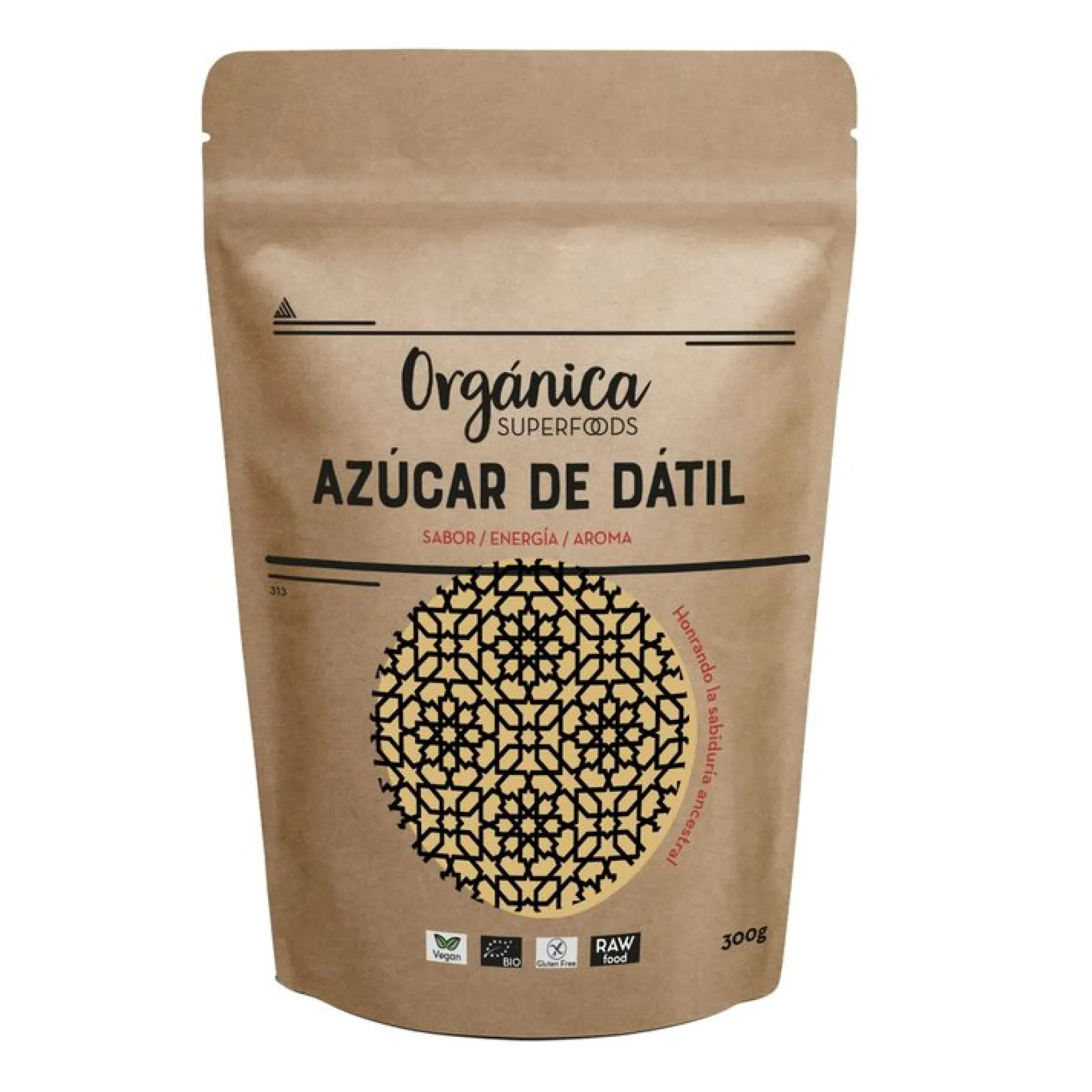 Azúcar De Dátil Bio 1kg - Orgánica Superfoods