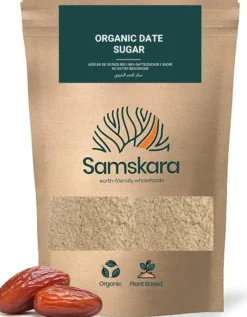 Azúcar De Dátil Bio - 1kg | Superalimento Ecológico Vegano Para Batidos, Smoothies Y Zumos, Sin Azúcares Añadidos