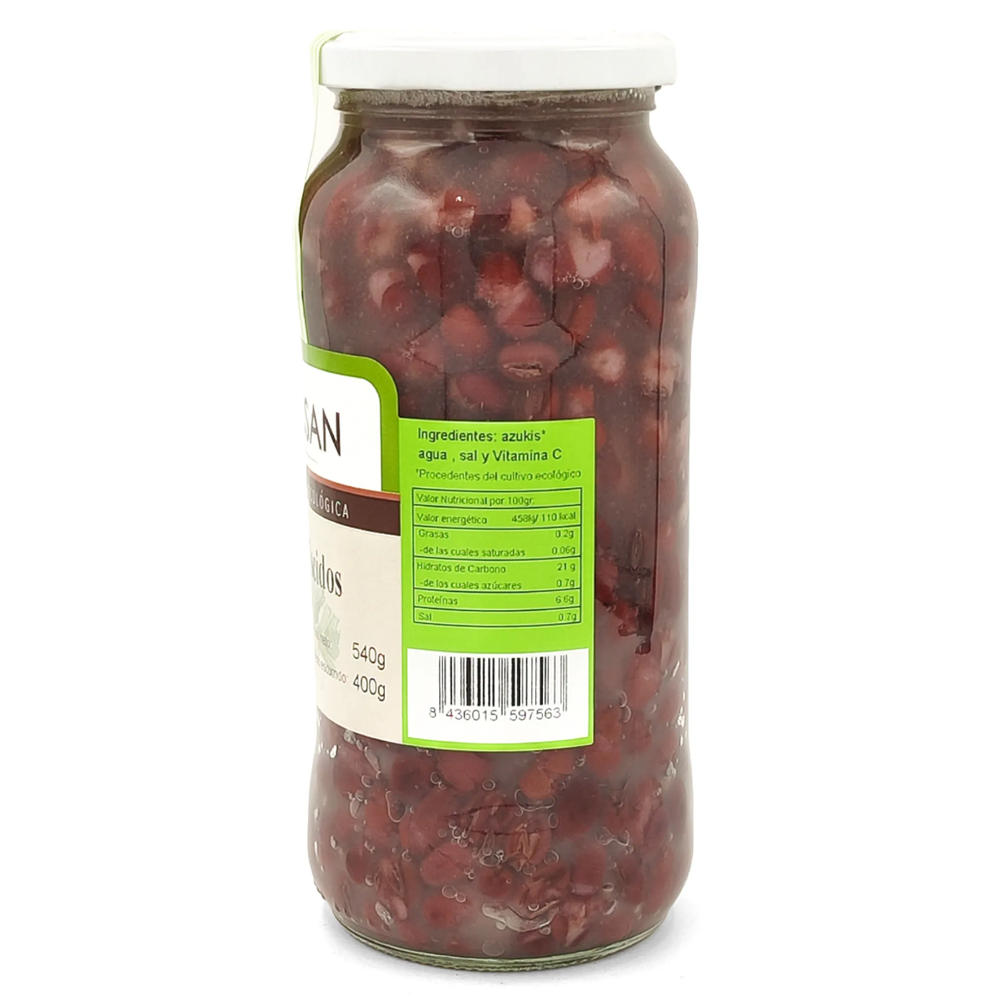 Azukis Cocidos Eco Bionsan 400gr