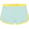 Bañador short de rayitas protector contra rayos UV 6 meses