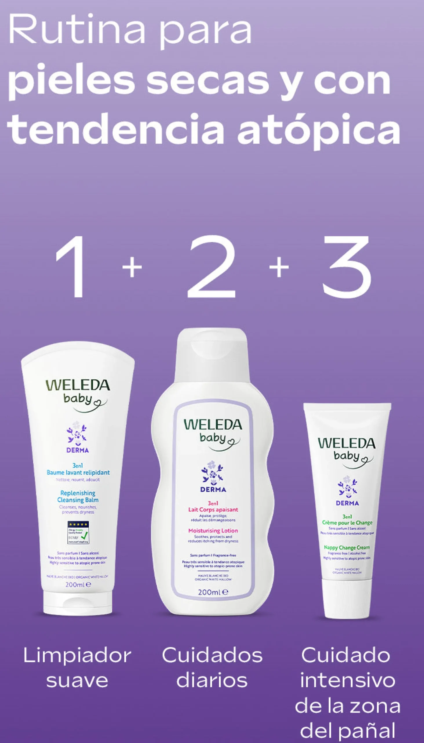 Baby Derma Bálsamo de Baño Weleda 200 ml