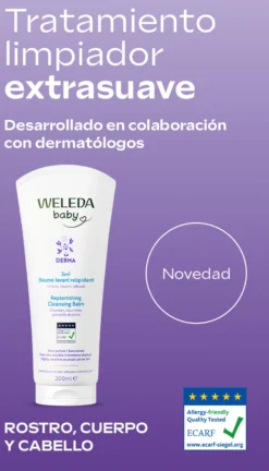 Baby Derma Bálsamo de Baño Weleda 200 ml
