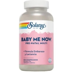 Baby me Now Prenatal Solaray, 150 cápsulas