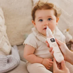 Babyono Aspirador Nasal Eléctrico Ultrasilencioso Beige