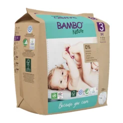 Bambo Nature pañales T3(4-8kg) 28 uds
