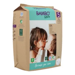 Bambo Nature pañales T5(12-18kg) 22 uds