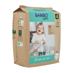 Bambo Nature pants T4 (7-12kg) 20 uds