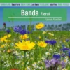 Banda Floral Fauna Auxiliar Sobre De Semillas