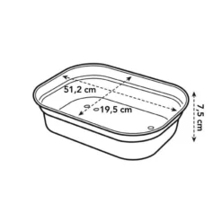 Bandeja de cultivo Green basics Elho Antracita M