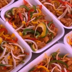 10 Bandejas Uso Alimentario Con Tapa: 2,2l Sin Bpa's (26,8 X 19,7 X 7cm) - Cocinas, Restaurantes, Catering, Hostelería