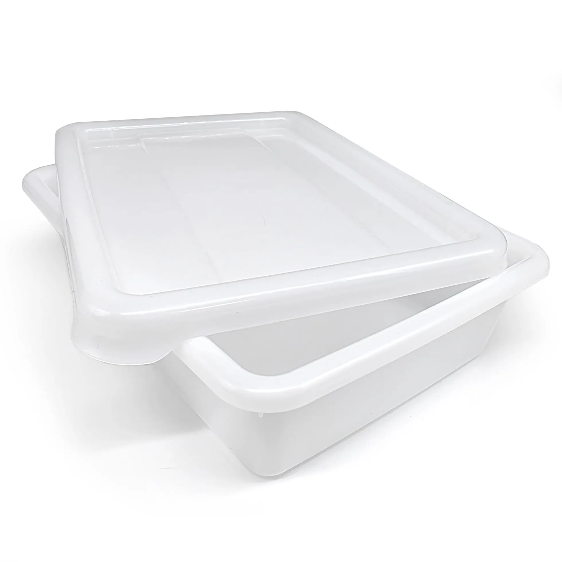 10 Bandejas Uso Alimentario Con Tapa: 2,2l Sin Bpa's (26,8 X 19,7 X 7cm) - Cocinas, Restaurantes, Catering, Hostelería