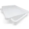 6 Bandejas Uso Alimentario Con Tapa: 5,6l Sin Bpa's (38 X 28,4 X 7,5cm) - Cocinas, Restaurantes, Carnicerías, Catering